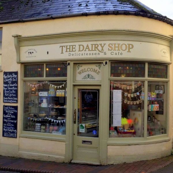 The Dairy Shop in Church Street Sidmouth